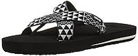 Вьетнамки женские Teva Mush Kalea W's, Pasa Black/White, 41