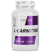 L-Carnitine 1000мг Progress Nutrition 30 таблеток