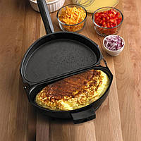 Двойная сковорода для омлета Folding Omelette Pan! Новинка
