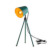 Настільна лампа в стилі лофт зелена на ніжках SWT-2038 GN