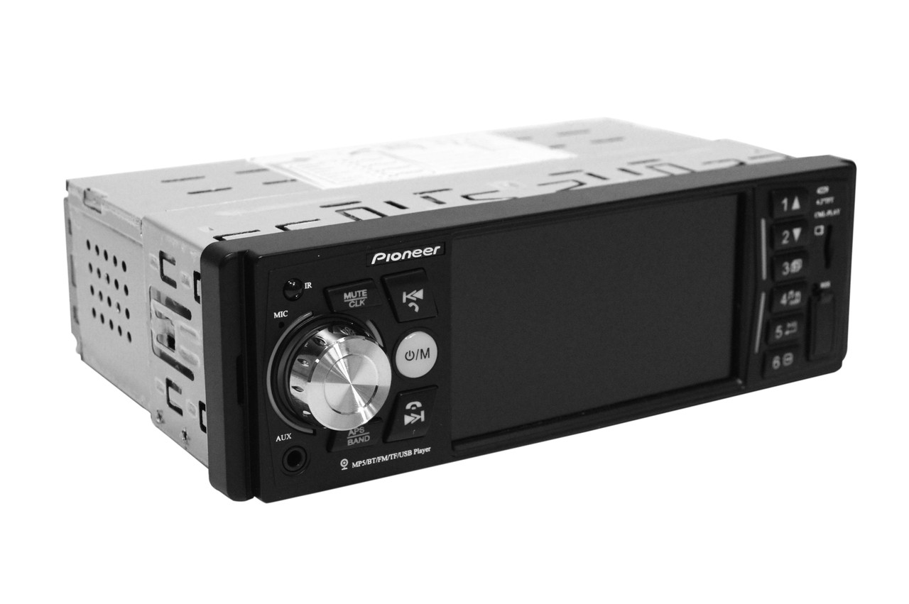 1Din автомагнітола Pioneer 4229 з екраном 4.2"+блютуз (магнітола Піонер 1 Дін)