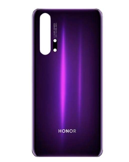 Задня кришка для Huawei Honor 20 Pro (YAL-AL10), мерехтлива чорно-фіолетова, Phantom Black