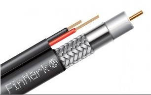 Кабель коаксіальний FinMark F690BV-2x0.75 black