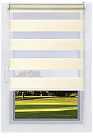 Рулонные шторы День Ночь Пудра