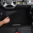 Дитячий електромобіль двомісний джип Mercedes Unimog M 4133EBLRS-2 (MP3, SD, USB, мотори 4x35W, ак.12V14A), фото 7