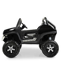 Дитячий електромобіль двомісний джип Mercedes Unimog M 4133EBLRS-2 (MP3, SD, USB, мотори 4x35W, ак.12V14A), фото 6