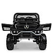 Дитячий електромобіль двомісний джип Mercedes Unimog M 4133EBLRS-2 (MP3, SD, USB, мотори 4x35W, ак.12V14A), фото 9