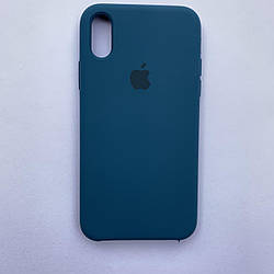 Чохол Silicone Case для Apple iPhone X, XS Cosmos Blue