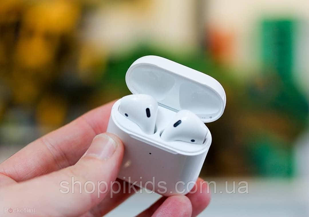 Наушники Apple AirPods 2 Bleutooth Гарнитура Безпровідні навушники. Аирподс. Эпл Аирподц. - фото 5 - id-p1290227160