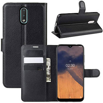 Чохол-книжка Litchie Wallet для Nokia 2.3 Black