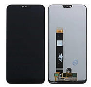 Дисплей (екран) для Nokia 7.1 Dual Sim + тачскрін, чорний