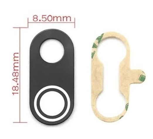 Скло камери Xiaomi Redmi 7A, чорне, фото 1