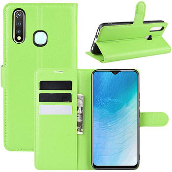 Чохол-книжка Litchie Wallet для Vivo U3 / Y5S / Y19 Green