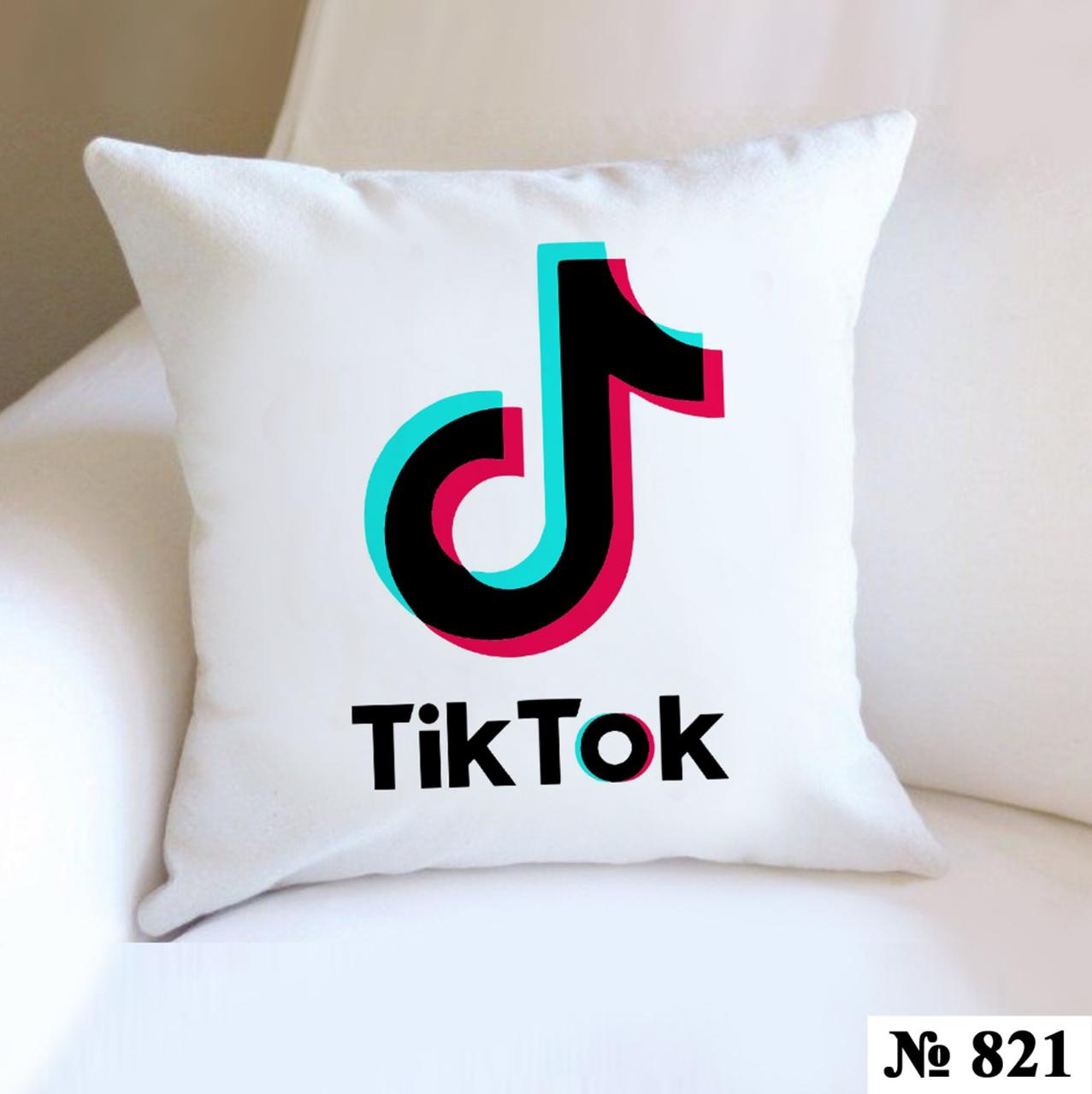 Подушка 35*35 см декоративна Tik Tok, фото 1
