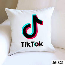 Подушка 35*35 см декоративна Tik Tok