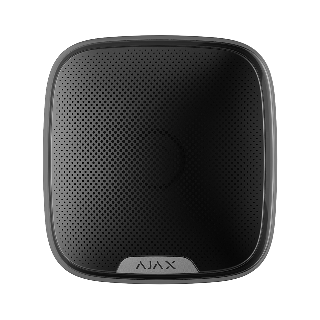 Бездротова сирена для встановлення на вулиці Ajax StreetSiren Black, фото 1