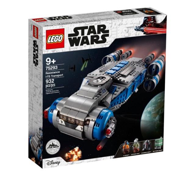 LEGO Star Wars Транспортний корабель Опору ITS, Resistance ITS Transport 932 деталі (75293)