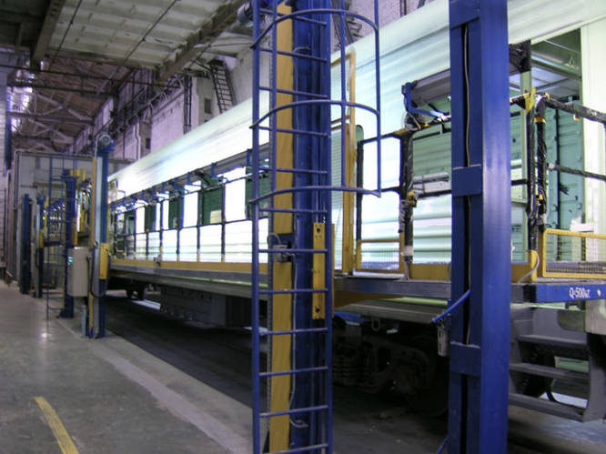 Леса подъемные с передвижными лифт-тележками (ID#1290289231), купить на ...