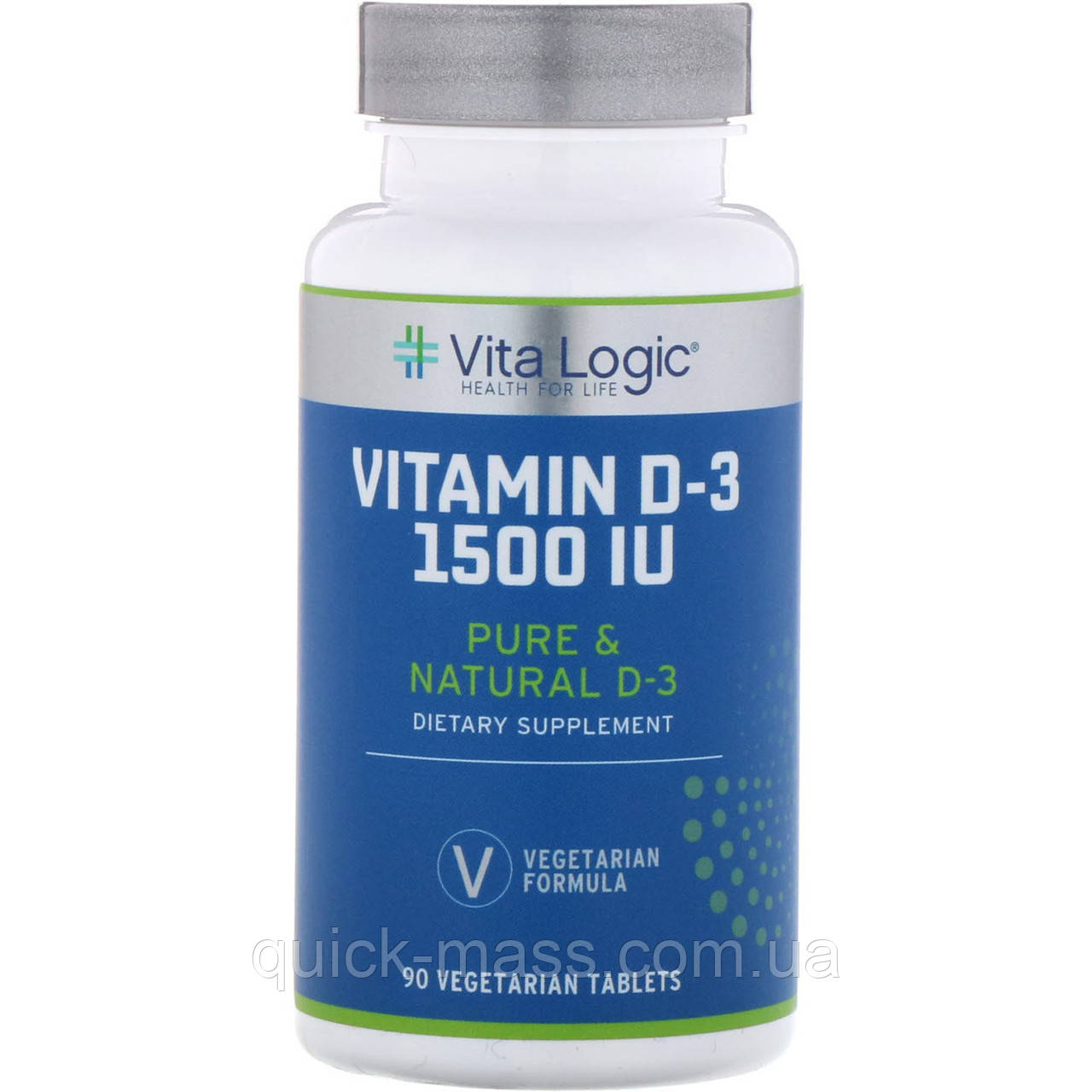 Вітамін D3 Vita Logic Vitamin D3 1500IU 90tab