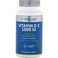 Вітамін D3 Vita Logic Vitamin D3 1500IU 90tab