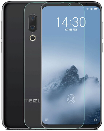 Гідрогелева захисна плівка на Meizu 16 Plus на весь екран прозора