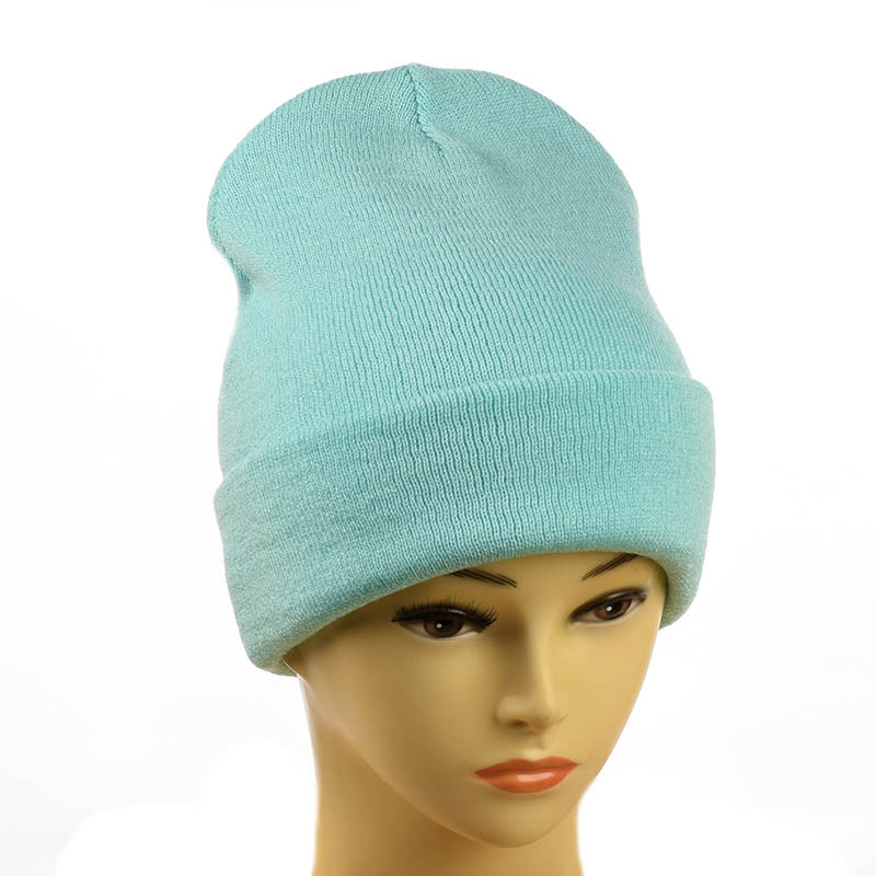 Шапка-лопата "New" без декора м*ята