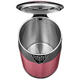 Електрочайник MAGIO МG-984 1,5 л/1250-1500Вт/двошаровий корпус з нержавіючої сталі, фото 3