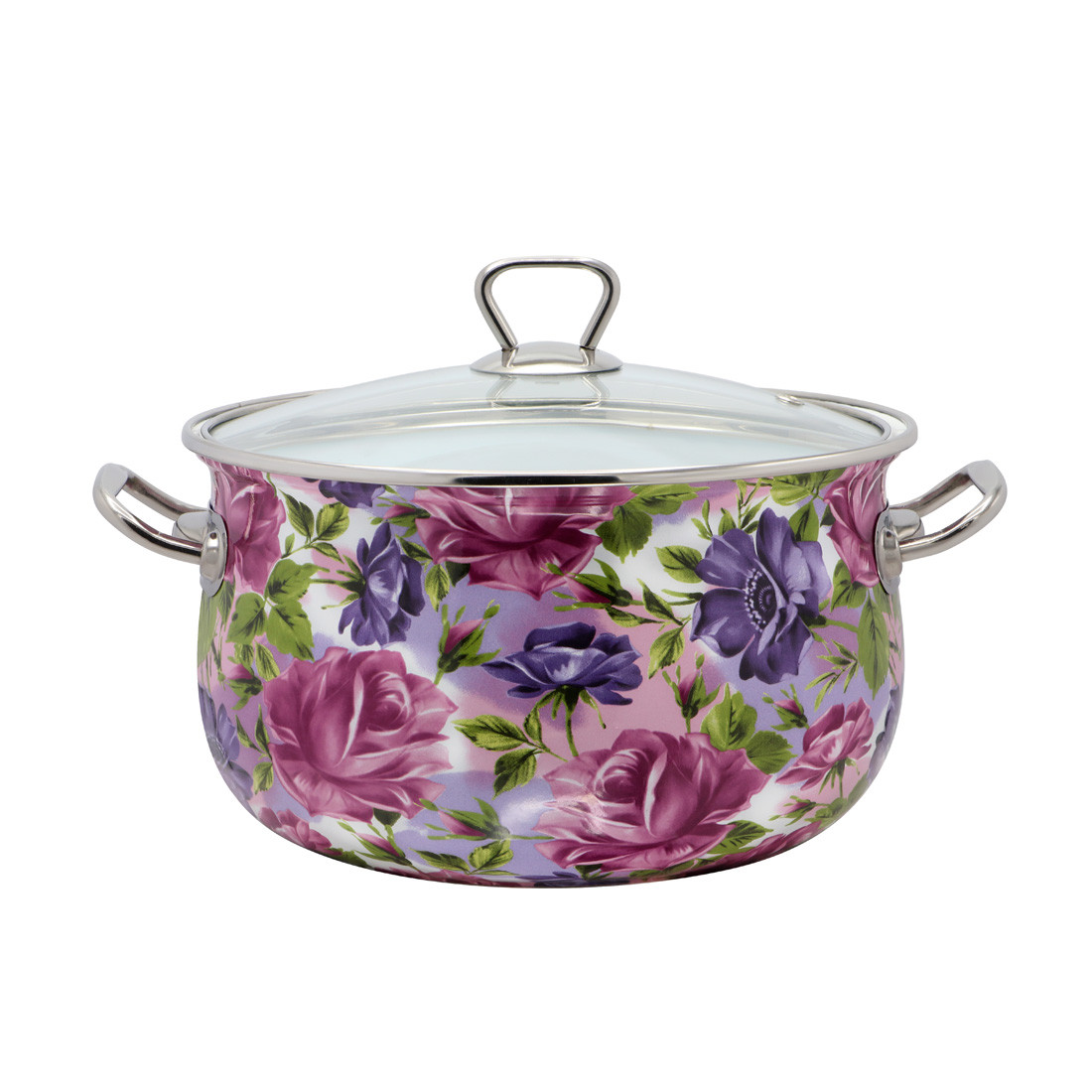 Каструля емальована 5,1 л "Анжеліка" 1154