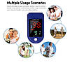 Пульсоксиметр Fingertip Pulse Oximeter LK87, фото 7