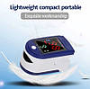 Пульсоксиметр Fingertip Pulse Oximeter LK87, фото 8