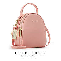 Женская модная сумка - рюкзак 2 в 1 розовая Forever Young