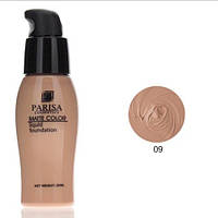 Тональный крем матирующий Parisa Cosmetics SPF 10 F-06 № 09 Кофейно-бежевый