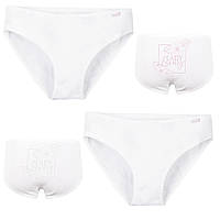 Труси дитячі для дівчинки GABBI Шарм (2 шт.) розмір 36 (11419)