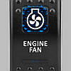 Тумблер Engine Fan 3х позиційний (тип A), фото 2
