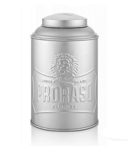Дозатор для тальку та пудрити Proraso Tin Box Powder / Talc