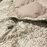 Ковдра зимовий Євро розмір 200*220 см стьобана тканини холлофайбер ODA, фото 7