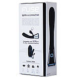 Інтерактивний вібратор-кролик Ohmibod Fuse for Kiiroo Black SO2907, фото 7
