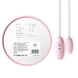 Вакуумний стимулятор з віброяйцем 2-в-1 KISTOY Miss VV Pink SO3761, фото 4