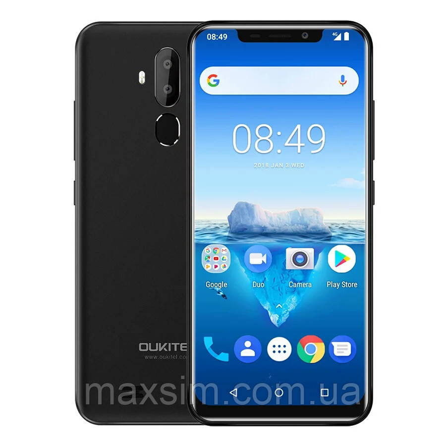 Смартфон Oukitel C12 Pro Black 4G 2Gb/16Gb