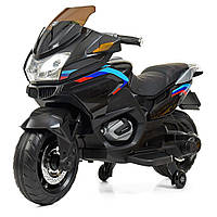 Детский электро мотоцикл M 4272EL-2 BMW, Bambi Racer черный