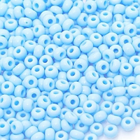 Бісер для вишивання Чехія Preciosa 10/0 63000 блакитний 10 г