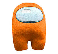 Мягкая игрушка Космонавт Among Us, 10 см, оранжевый