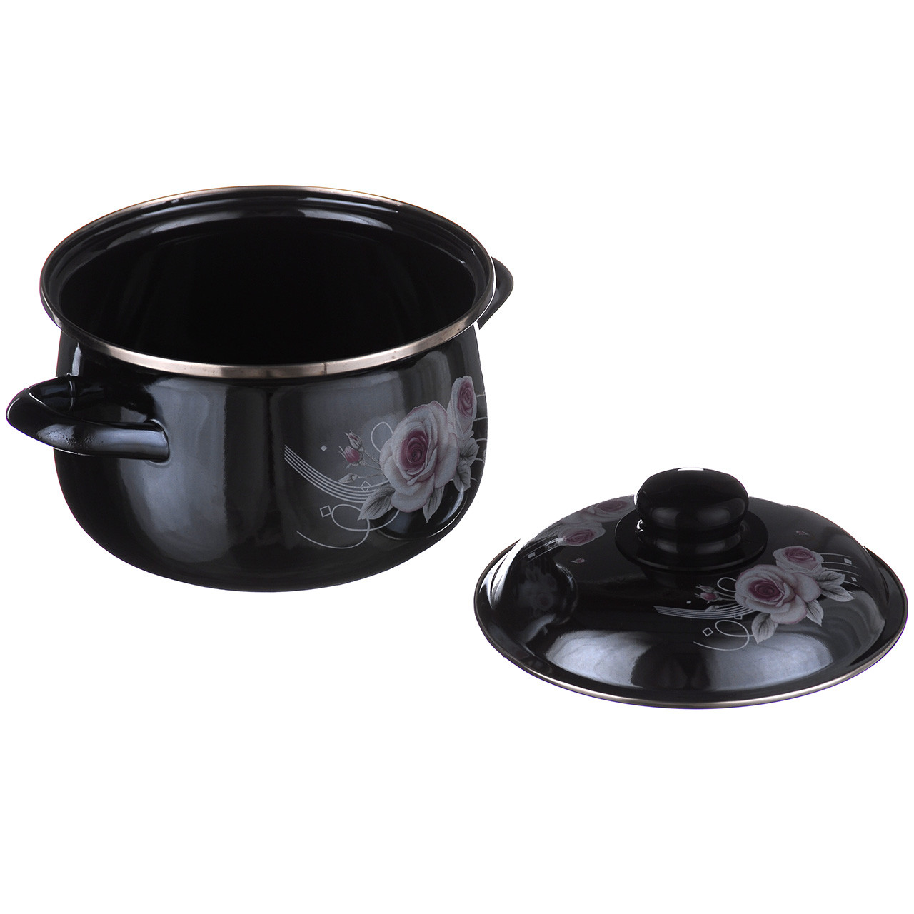 Каструля емальована A-PLUS 2.5 л 18 см (1345)