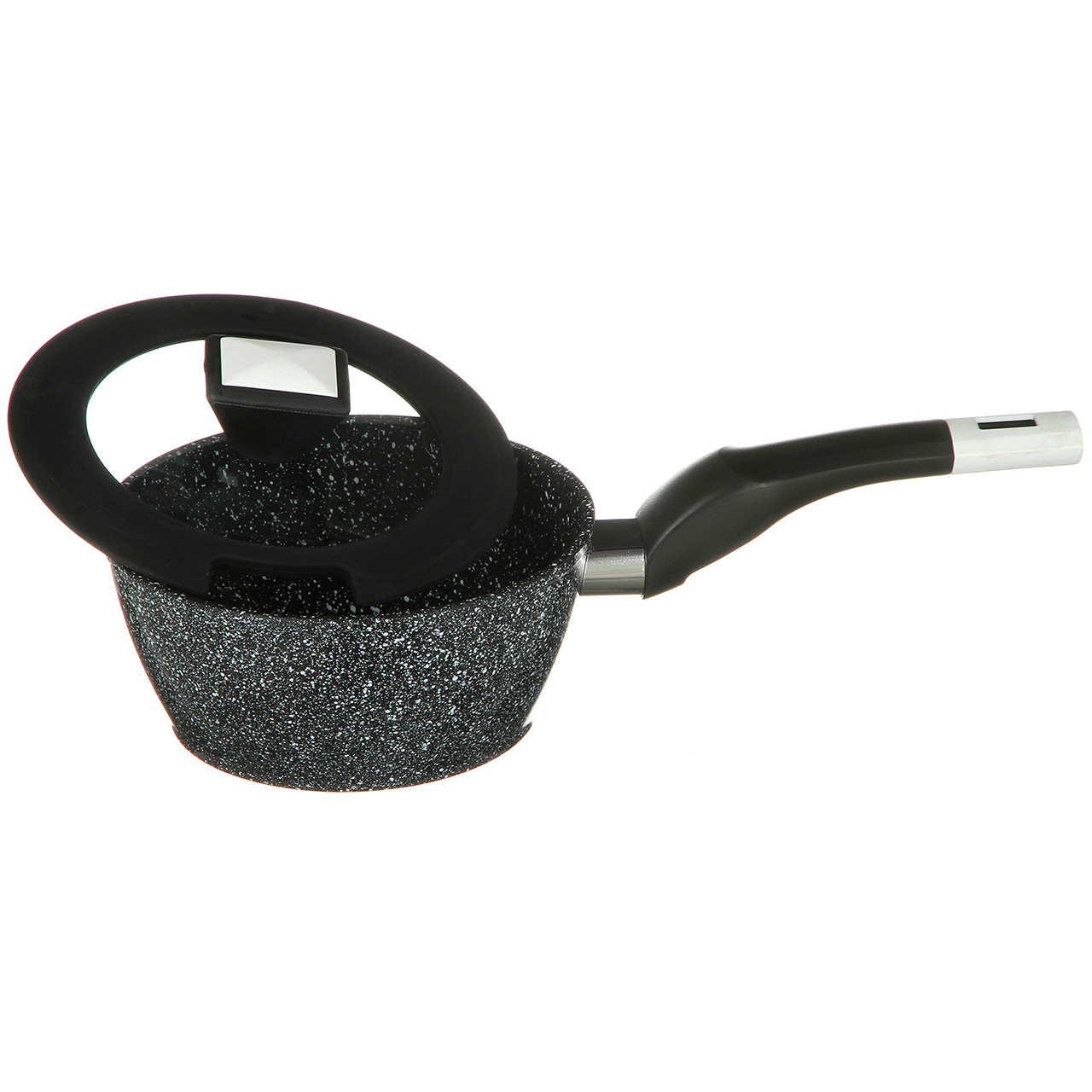 Ківш кухонний A-PLUS 16 см 1.3 л (1488) Мармуровий