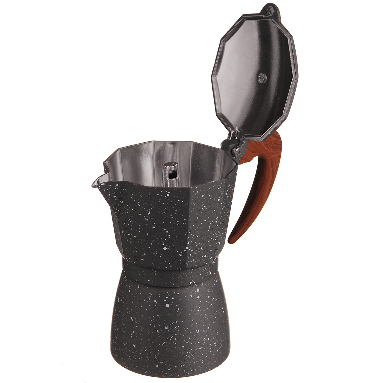 Гейзерна кавоварка A-PLUS на 6 чашки (2085) Мармурова