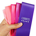 Набір фітнес гумок U-Powex з 5 шт, фото 4