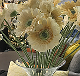 Квітка штучного гербера Jolipa (ціна за 1 штуку), фото 5