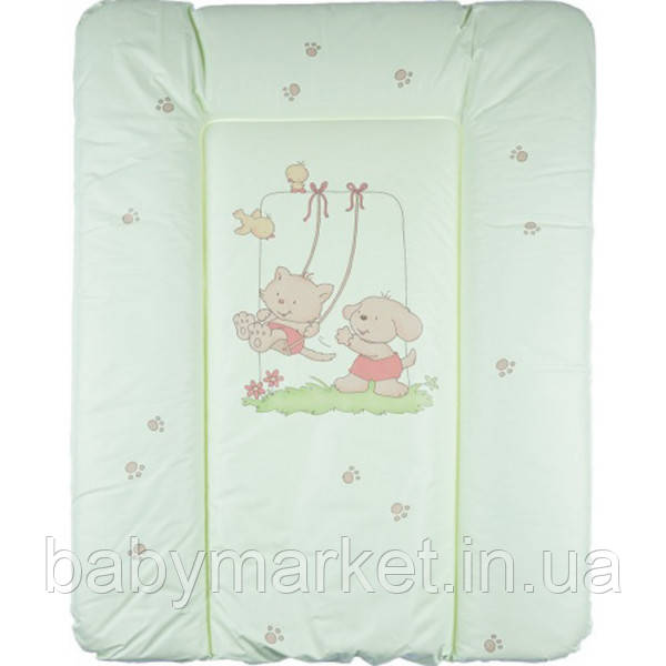 Пеленатор Lorelli SOFT MAT 50x70 green