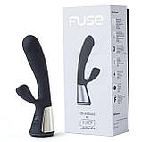 Інтерактивний вібратор-кролик Ohmibod Fuse for Kiiroo Black SO2907, фото 4