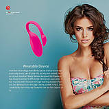 Смарт-віброяйце Magic Motion Flamingo, вібратор онлайн SO2686, фото 10